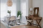 This Space Opens Up to A Cozy Inspiration Corner and an Adorable Breakfast Nook Ideal for Savoring Brunches